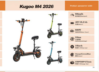 اسکوتر برقی دوموتوره Kugoo m4 pro max کوگو ام 4 پرو مکس